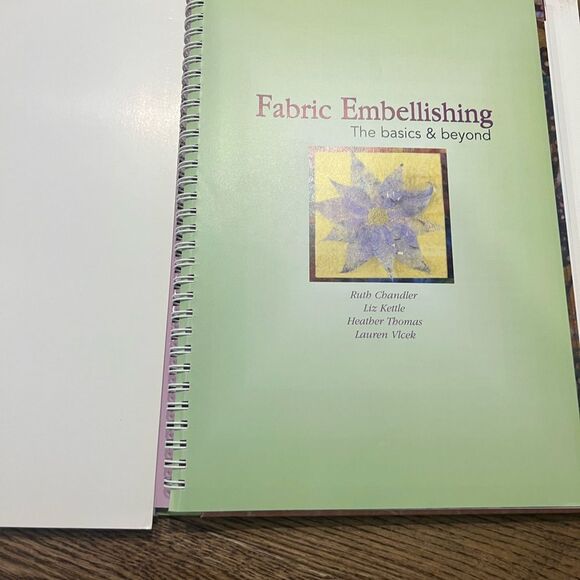Fabric Embellishment The Basics and Beyond 160 pages 50 embellishing Techniques - Picture 4 of 6